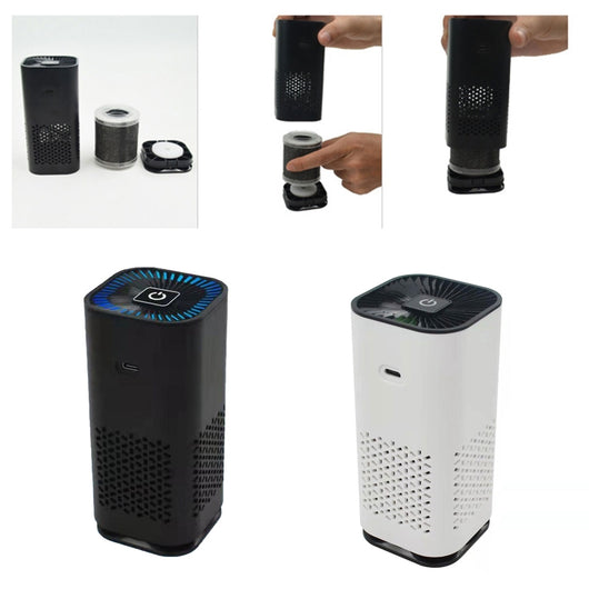 Purificador de Aire Portátil con Generador de Iones Negativos para Auto y Hogar - Image 11