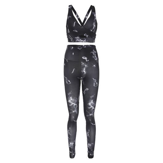 Traje de Yoga Deportivo Espalda Descubierta con Soporte Máximo - Image 8