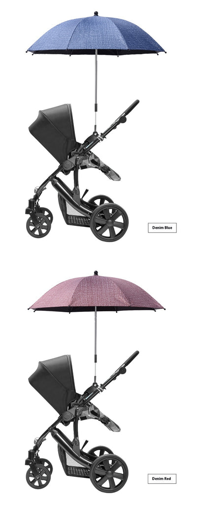 Sombrilla Parasol UV para Cochecito de Bebé - Protección Solar Negra - Image 32