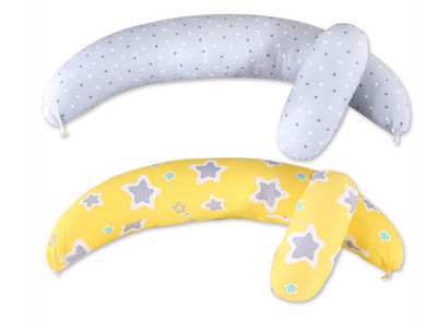 Almohada de Lactancia Multifuncional en Forma de Luna para Embarazo y Maternidad - Image 13