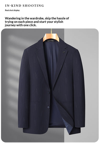 Blazer Casual de Lujo Minimalista para Hombre - Chaqueta Sofisticada y Versátil - Image 17