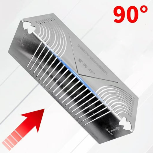 Regla Escuadra Plegable de Acero - Transportador 90 Grados para Dibujo Técnico - Image 7