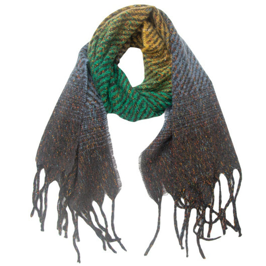 Chal Degradado con Borlas para Mujer - Estilo Europeo y Americano - Image 13