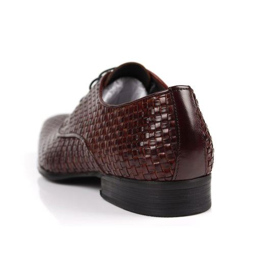 Zapatos Formales de Cuero Tejido Transpirables con Punta Afilada - Image 9