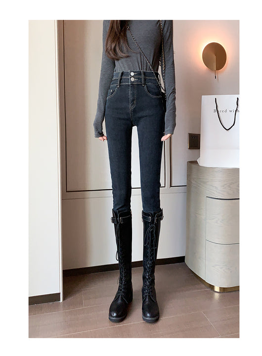 Jeans Talle Alto Elástico para Mujer - Silueta Estilizada y Cómoda - Image 8