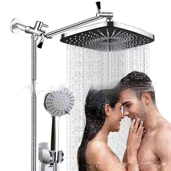 Conjunto de Ducha Elegante Negro con Cabezal de 3 Funciones - Image 5