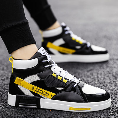 Zapatillas Deportivas de Caña Alta para Hombre con Plataforma Elevada - Image 11