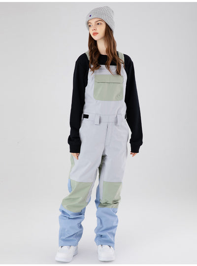 Traje de Esquí Impermeable Bicolor con Refuerzos Duraderos - Image 19