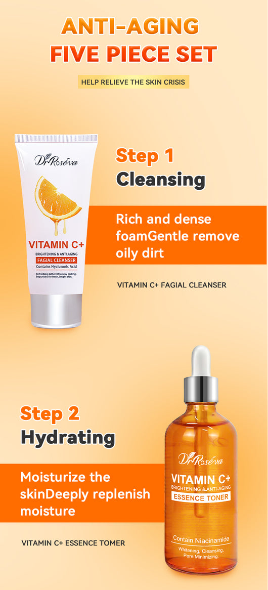 Kit Completo Antienvejecimiento con Vitamina C - Set 5 Productos Skincare Natural Orgánico - Image 22