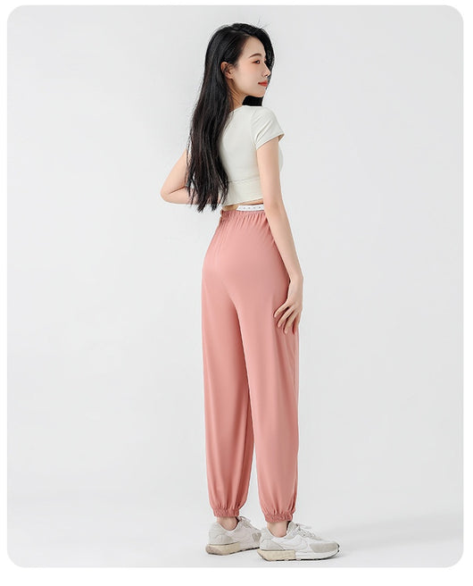 Pantalones Deportivos de Maternidad Talla Grande con Protección Solar Ice Silk - Image 25