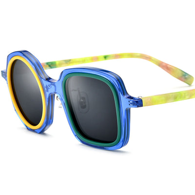 Gafas de Sol Irregulares Casual para Mujer - Diseño Moderno - Image 9