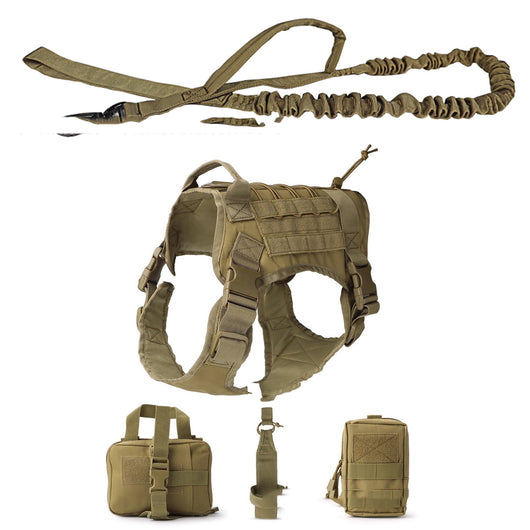 Chaleco Táctico para Perros Conjunto de 5 Piezas - Ropa de Protección Canina - Image 6