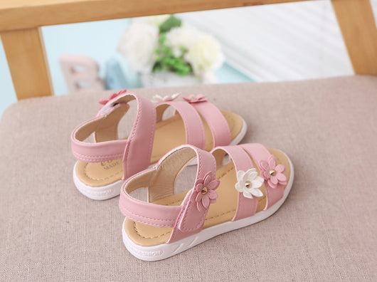 Sandalias Infantiles Princesa Flores - Zapatos Romanos para Niñas - Image 11