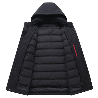 Abrigo Parka de Plumón de Pato para Hombre - Image 3