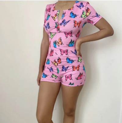 Jumpsuit de Manga Corta con Botones - Image 8