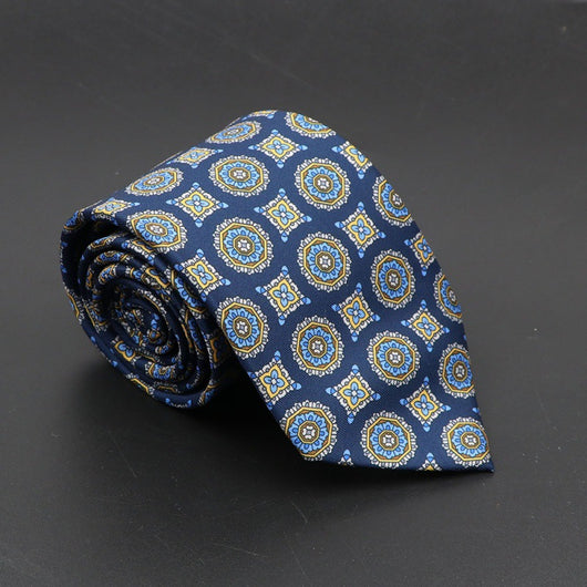 Corbata de Seda Bohemia Suave para Hombre 75mm - Image 35