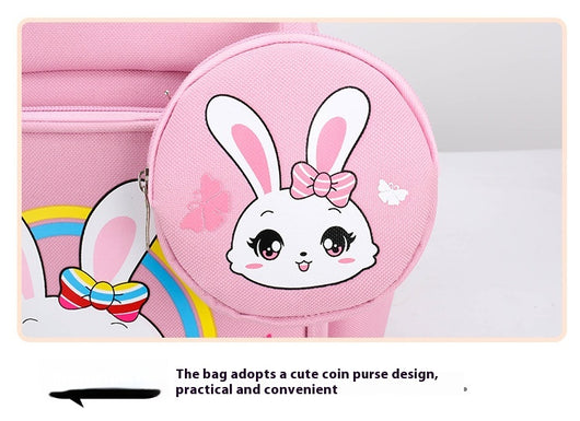 Mochila Escolar Infantil con Protección de Columna y Monedero de Dibujos Animados - Image 20