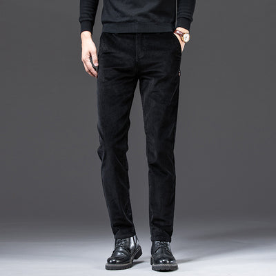 Pantalones de Pana Casual Slim Stretch para Hombre - Image 14