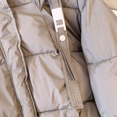 Chaqueta Acolchada Corta Estilo Coreano para Mujer - Image 19