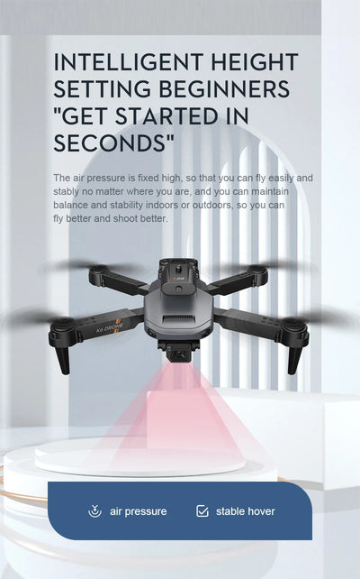 Dron 4K con Evasión de Obstáculos y Control Remoto Profesional - Image 28