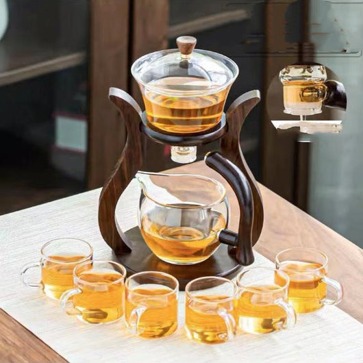 Juego de Té de Vidrio Automático para Sala de Estar - Image 11