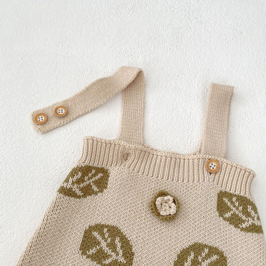 Conjunto de Dos Piezas Infantil con Diseño Hojas Jacquard - Image 14
