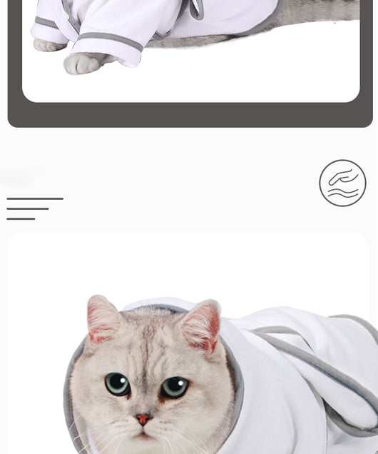 Ropa de Invierno para Mascotas: Pijamas y Batas Absorbentes para Perros y Gatos - Image 8