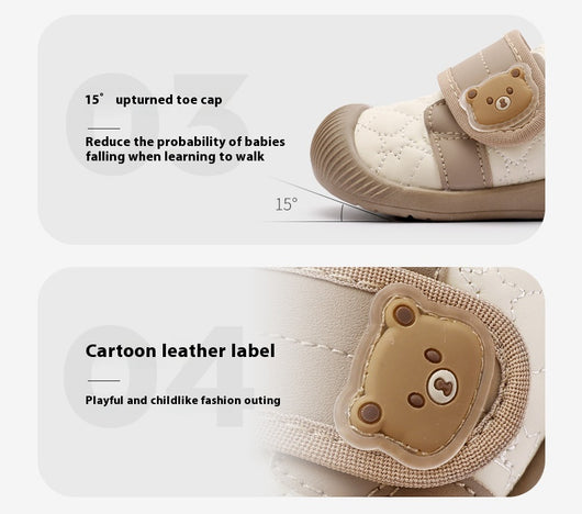 Zapatos Suaves para Bebé Primavera-Otoño con Suela Antideslizante - Image 14