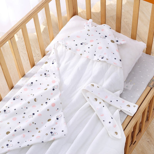 Manta de Algodón Puro para Envolver Recién Nacidos - Ideal para Maternidad