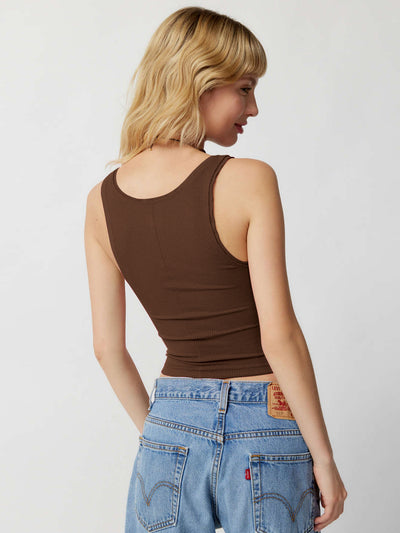 Top Ajustado Tipo Sling Básico Slim Fit para Mujer - Image 21