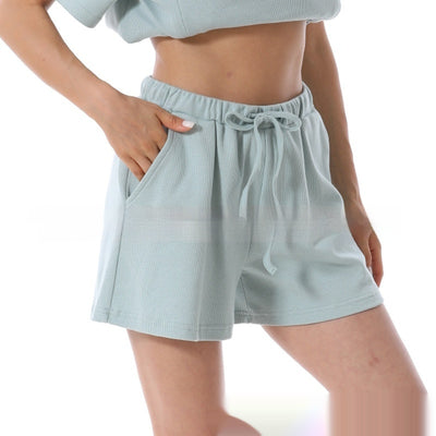 Pijama Materno Corto de Algodón Texturizado para Verano - Image 10