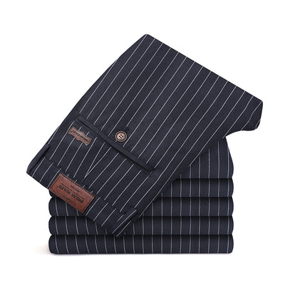 Pantalones Slim Juveniles con Rayas y Tecnología Stretch - Image 14