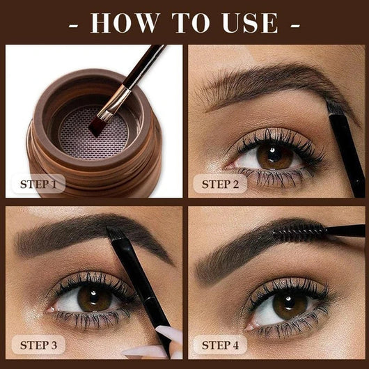 Set Crema 3 en 1 para Cejas con Cepillo Antiencrespamiento - Image 17