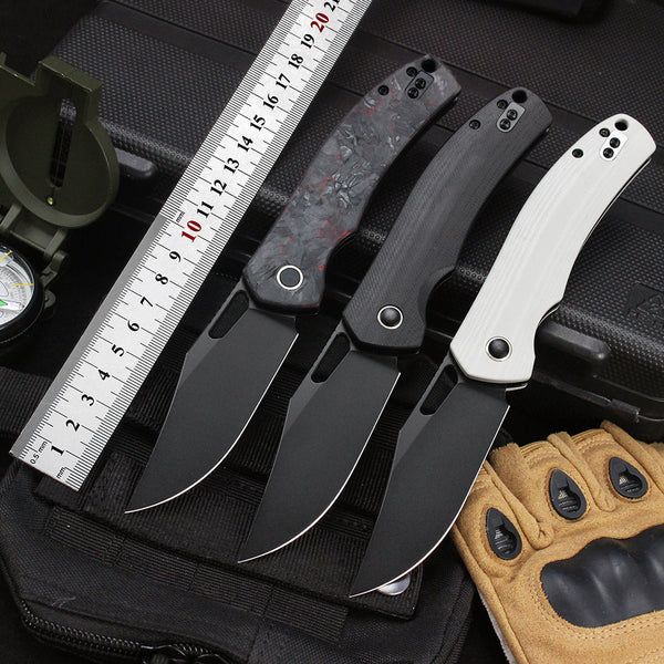 Cuchillo Táctico Plegable para Camping y Montaña