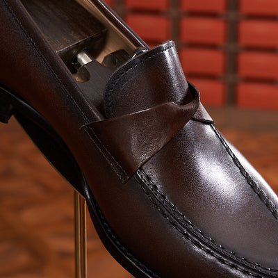 Zapatos de Cuero Genuino para Hombre Estilo Europeo y Británico - Image 13
