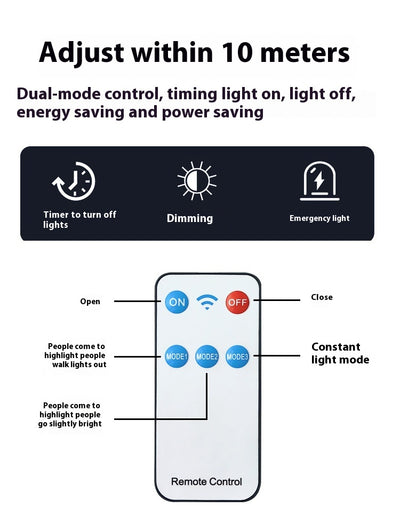 Lámpara Solar de Pared con Sensor de Movimiento - Iluminación Inteligente para Jardín - Image 16