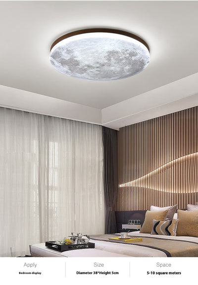 Lámpara LED de Techo Nórdica Moon - Luz Cálida para Dormitorio y Espacios Acogedores - Image 24