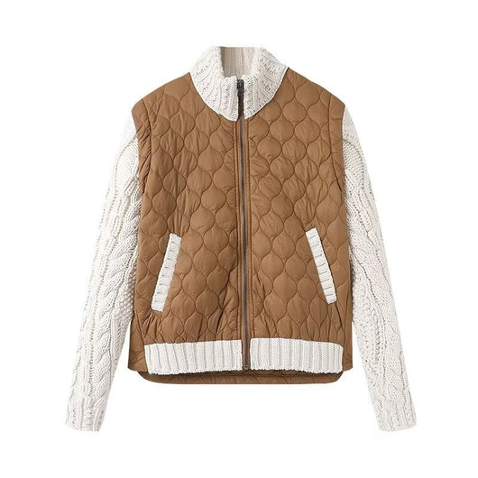 Chaqueta Acolchada de Algodón y Nylon para Mujer - Diseño Primavera - Image 5