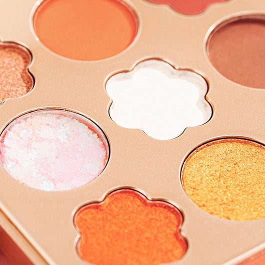 Paleta de Sombras Diamante Perlado Mate Impermeable de 9 Colores de Larga Duración - Image 3