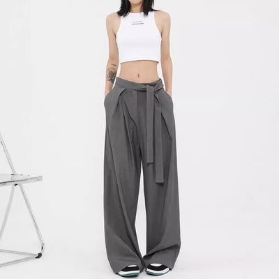 Pantalones Anchos Casuales para Mujer - Diseño Elegante y Cómodo