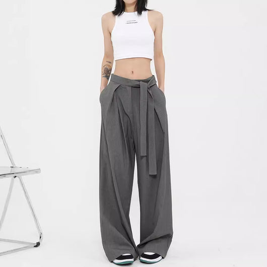 Pantalones Anchos Casuales para Mujer - Diseño Elegante y Cómodo