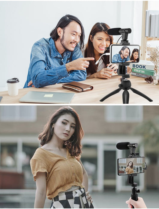 Micrófono Profesional para Grabación de Video en Móvil - Image 9