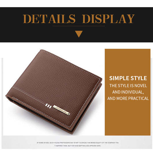 Billetera Retro para Hombre con Múltiples Compartimentos de Tarjetas - Image 14