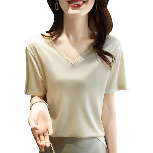 Blusa Suelta de Satén Francés Premium - Image 23