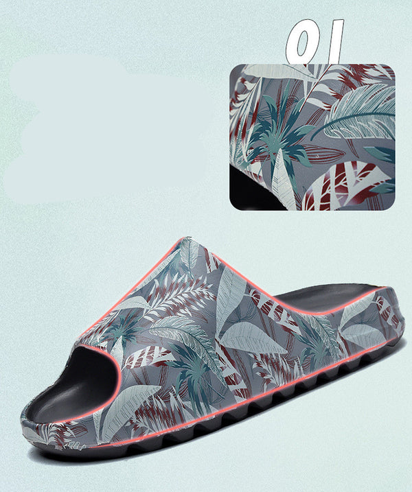 Chanclas de Playa con Suela Gruesa y Diseño Coconut