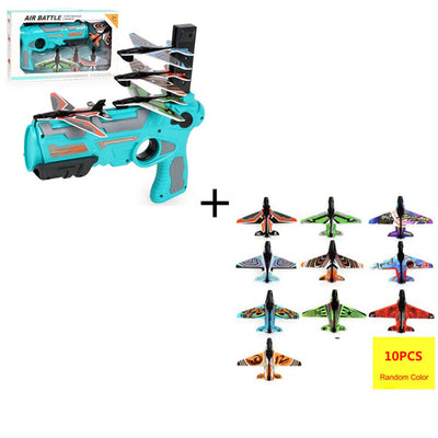 Lanzador de Planeadores Giratorios para Niños - Juguete Volador Manual - Image 8