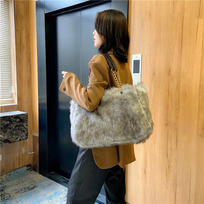 Bolso de Mujer Grande Estilo Europeo Moderno Bandolera Elegante de Moda - Image 14