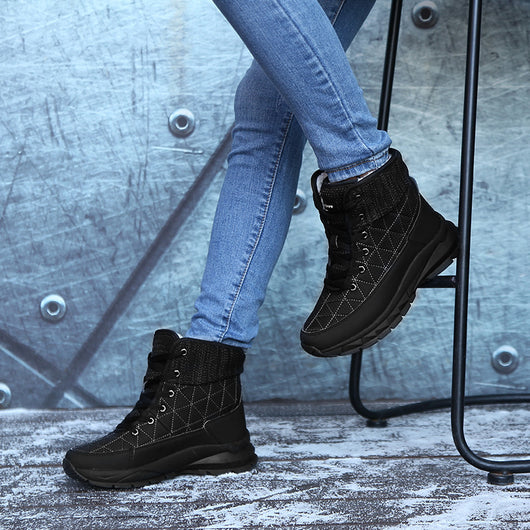 Botas Cálidas Impermeables Talla Grande para Mujer - Comodidad Antideslizante - Image 7
