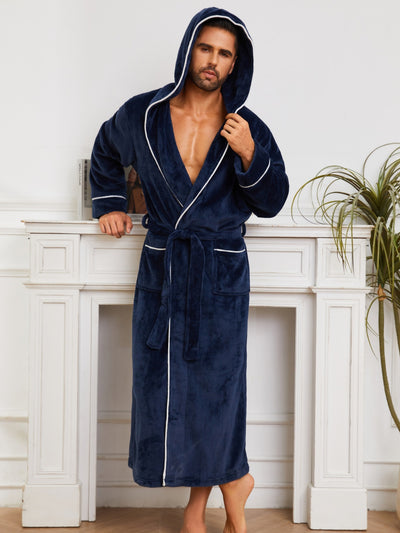 Bata Pijama de Franela para Hombre y Mujer - Image 3