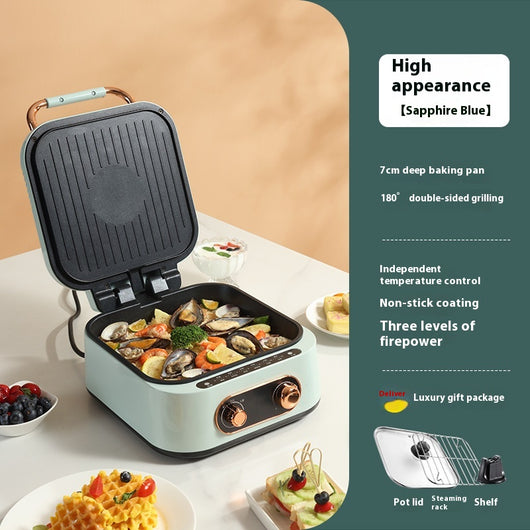 Máquina Multifuncional para Pancakes con Calentamiento Doble Cara - Image 4